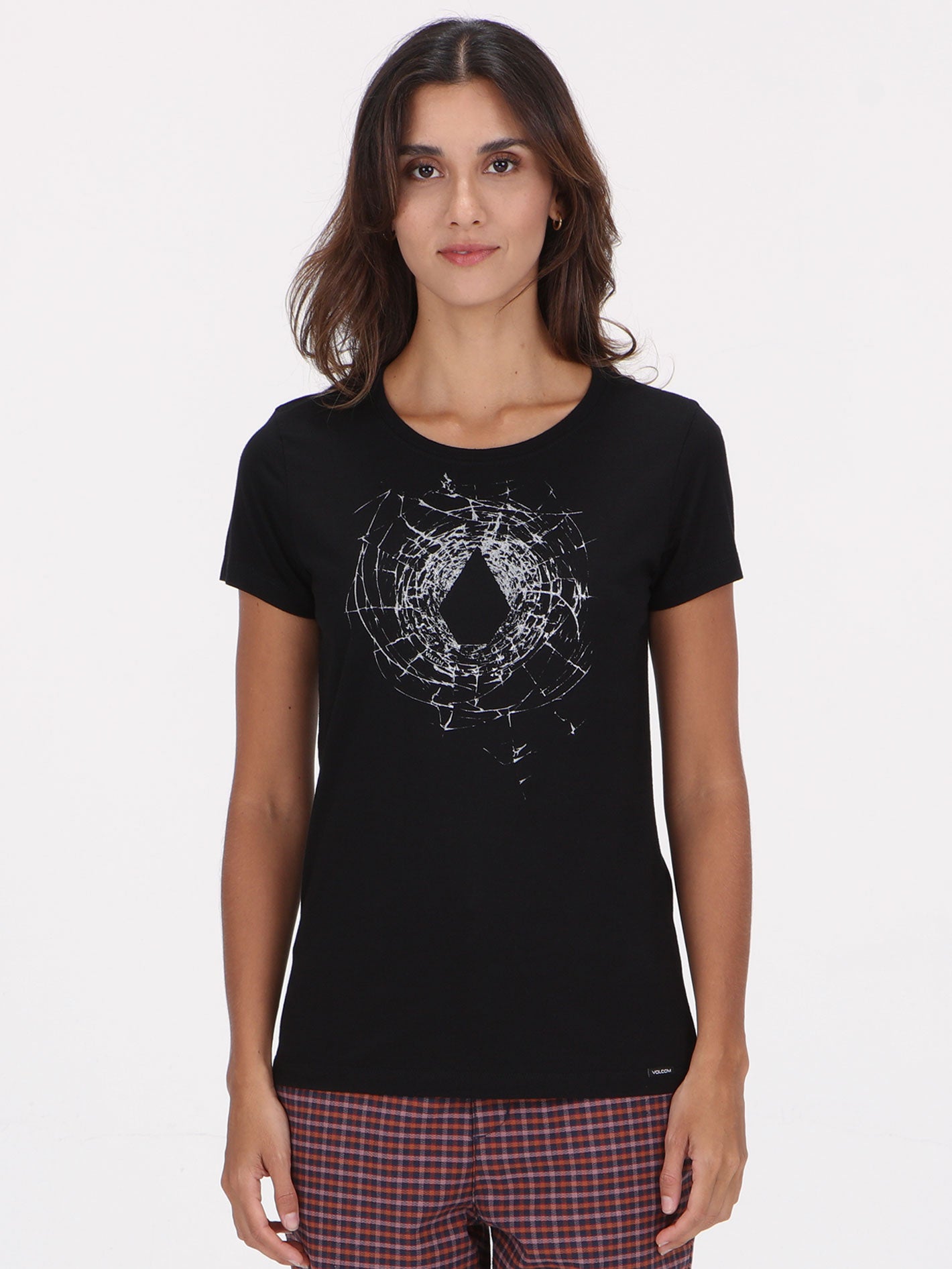 Volcom Cracked Stone Tee - Black