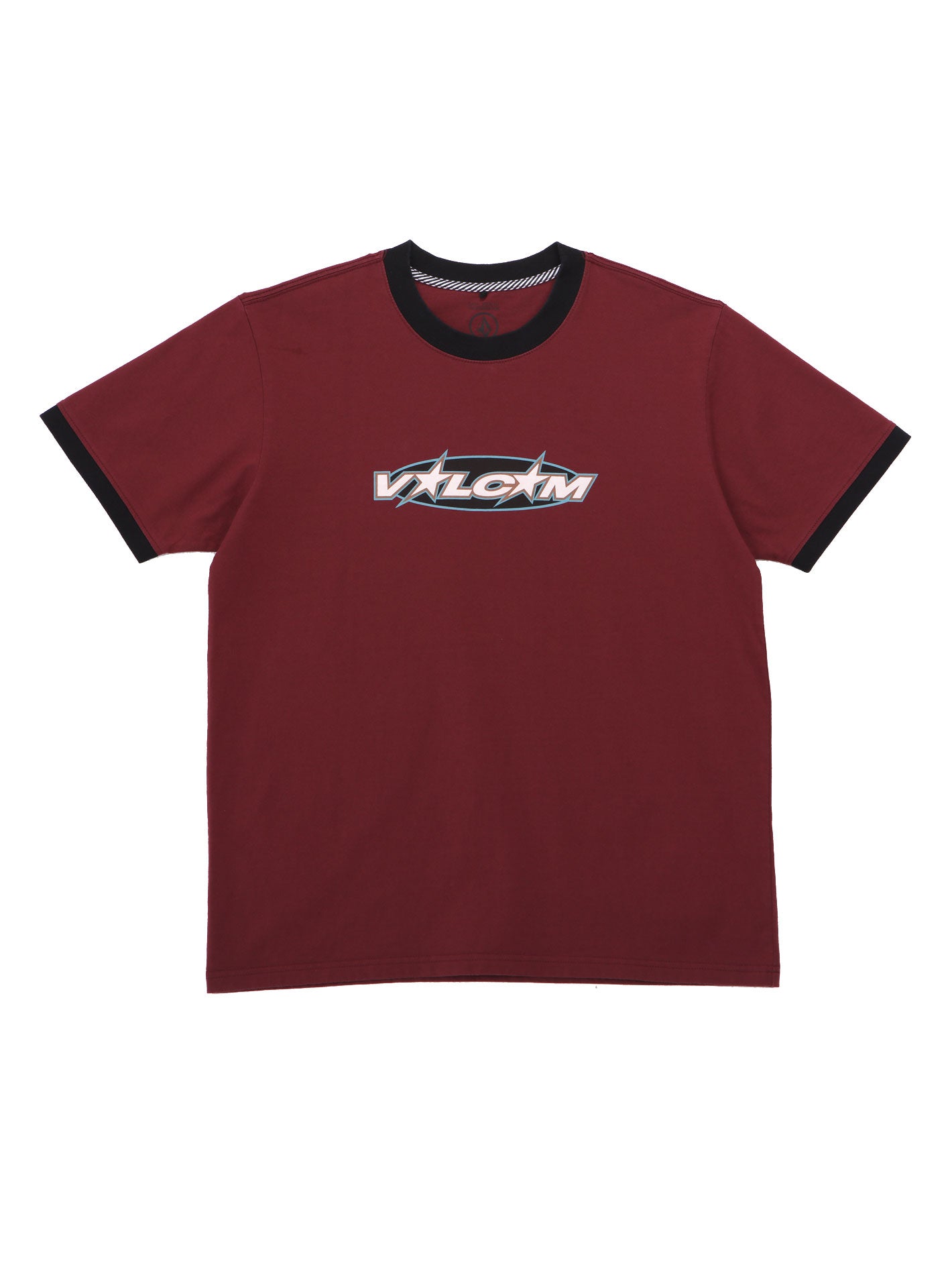 Volcom Starpower Ringer Tee - Merlot