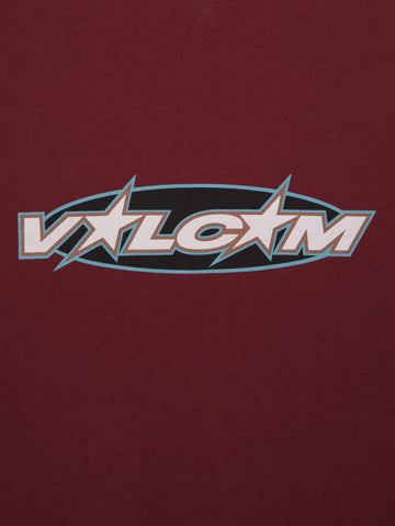 Volcom Starpower Ringer Tee - Merlot