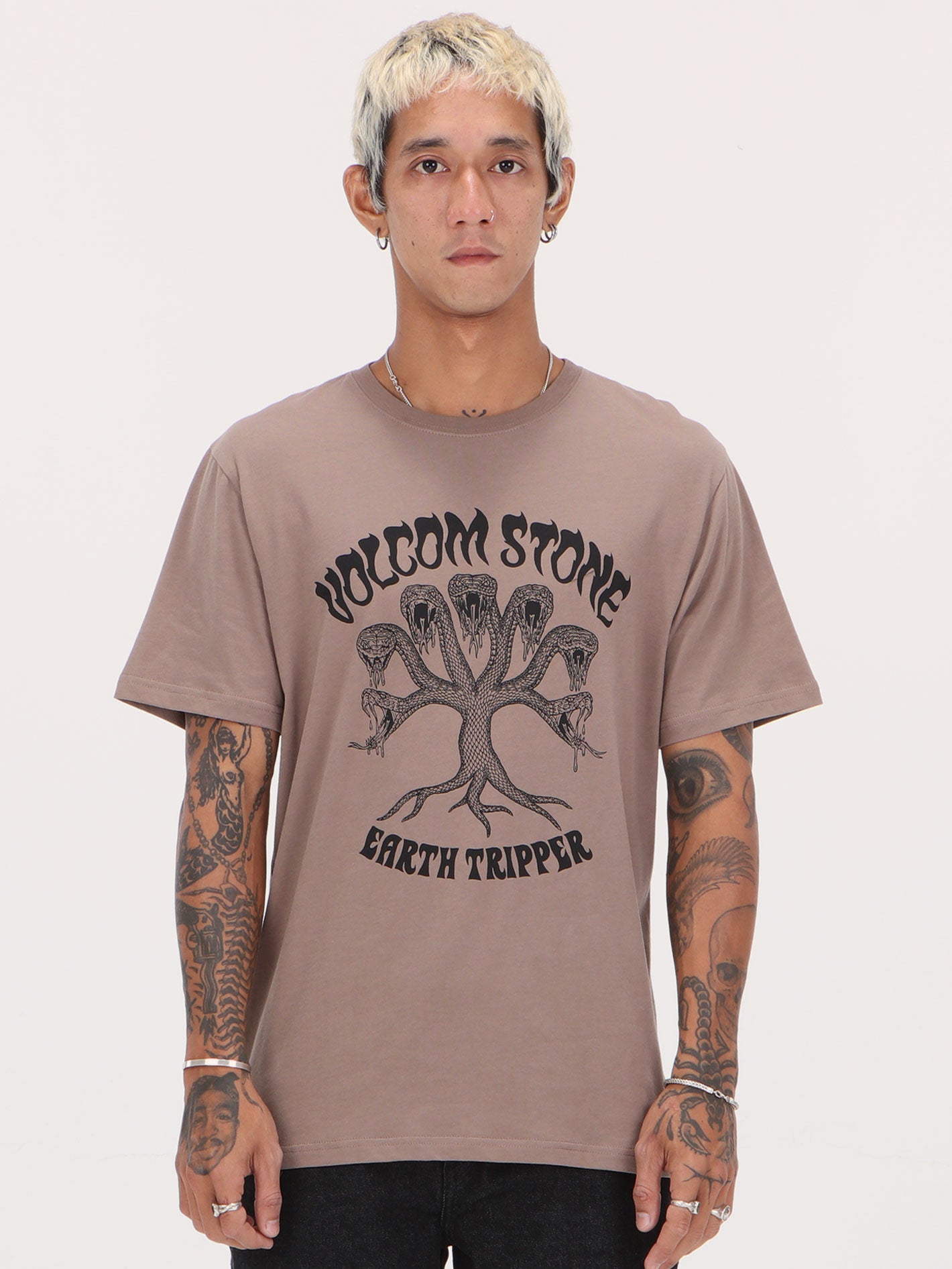 Volcom Feeding Tree Tee - Teak