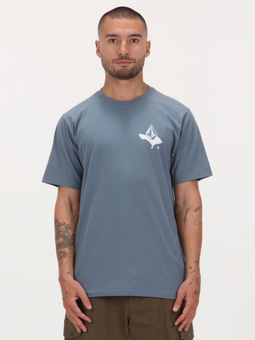 Volcom Island Spot Tee - Blue Mirage