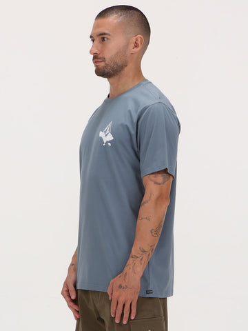 Volcom Island Spot Tee - Blue Mirage