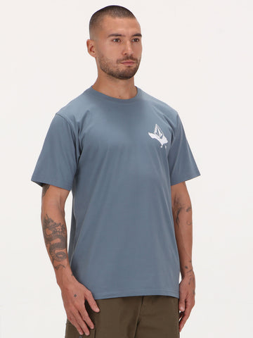 Volcom Island Spot Tee - Blue Mirage