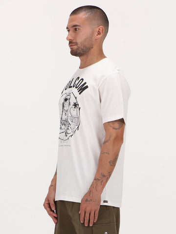 Volcom Monkey Bali Tee - Off White