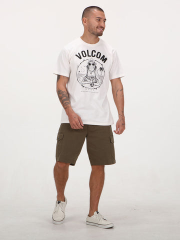 Volcom Monkey Bali Tee - Off White