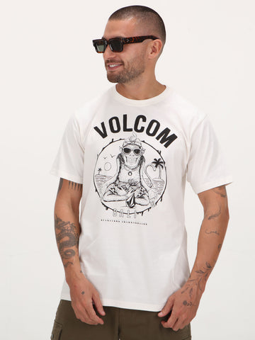 Volcom Monkey Bali Tee - Off White