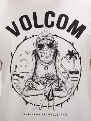 Volcom Monkey Bali Tee - Off White