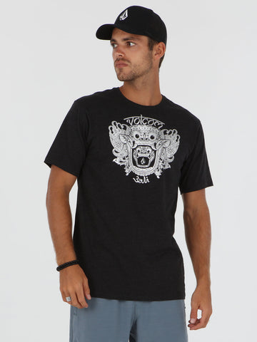 Volcom Roar Tee - Heather Black