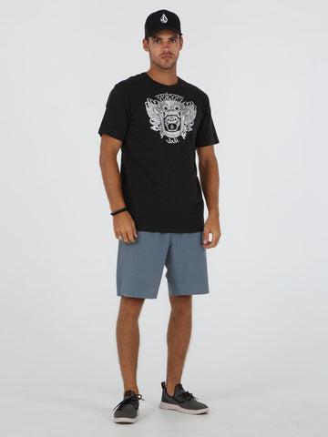 Volcom Roar Tee - Heather Black