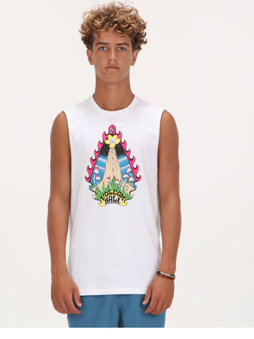 Volcom Stonelusion Tee - White