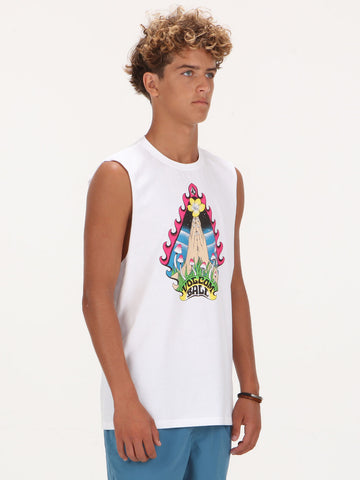 Volcom Stonelusion Tee - White