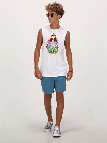 Volcom Stonelusion Tee - White