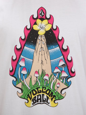 Volcom Stonelusion Tee - White