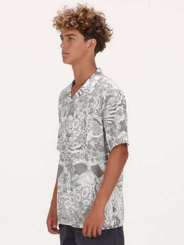 Volcom Bali Collage Tee - Agave