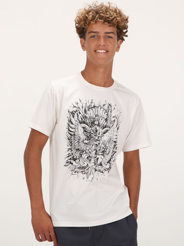 Volcom Cosmic Vision Tee - Off White