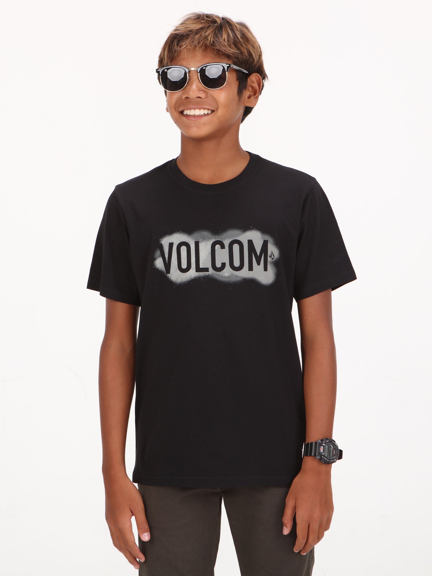 Volcom Big Boys Washer Tee - Black