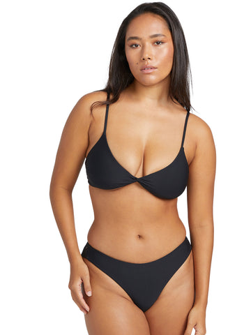 Volcom Simply Seamless Cheekini Bikini - Black