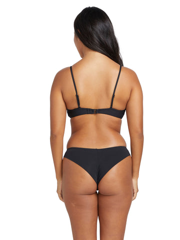 Volcom Simply Seamless Cheekini Bikini - Black