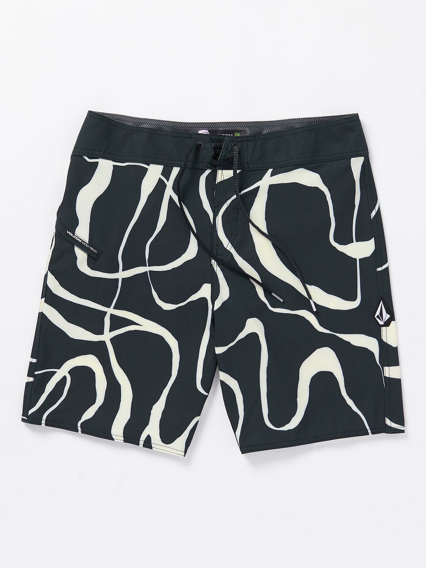 Volcom Blind Lines Mod 19 Boardshort - Black