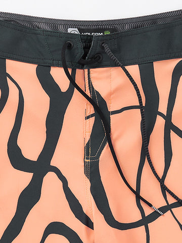 Volcom Blind Lines Mod 19 Boardshort - SALMON