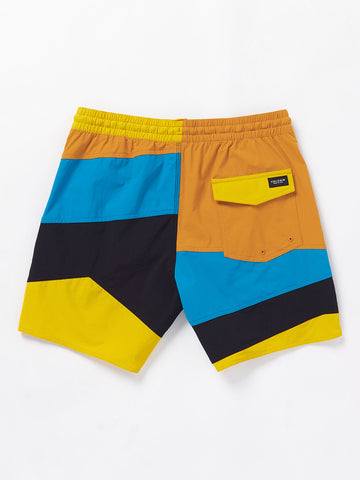 Volcom Marine Time 17 Boardshort - Lemon