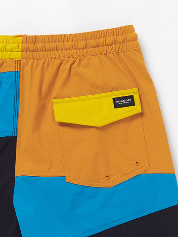 Volcom Marine Time 17 Boardshort - Lemon