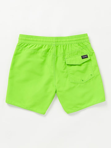 Volcom Lido Solid 16 Boardshort - Electric Green