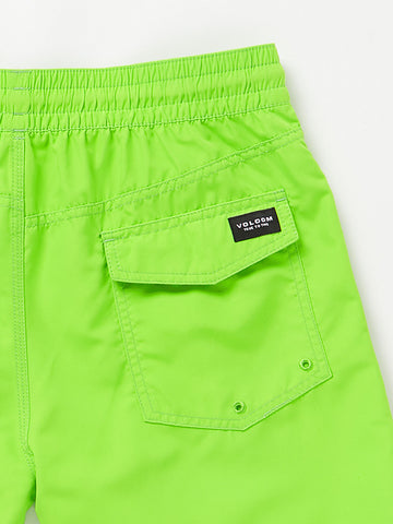 Volcom Lido Solid 16 Boardshort - Electric Green