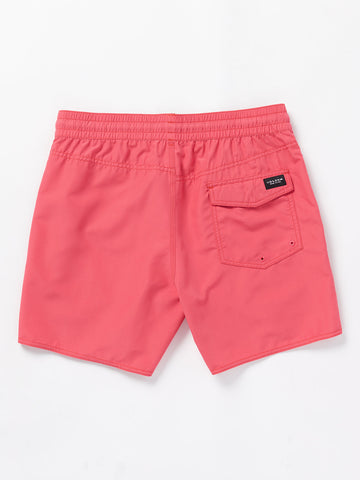 Volcom Lido Solid 16 Boardshort - Washed Ruby