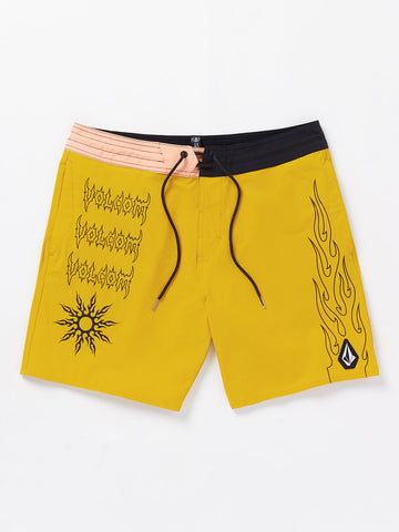 Volcom About Time Liberators 17 Boardshort - Lemon