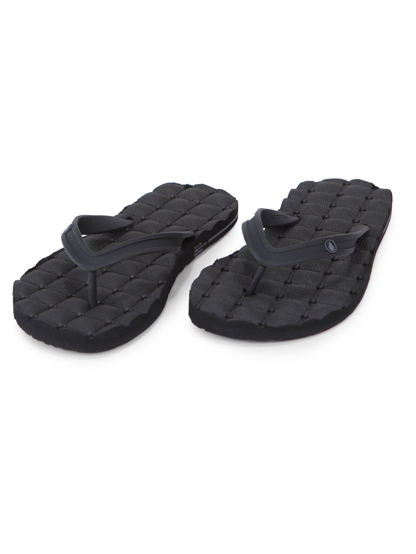 Volcom Recliner Rubber 2 Sandals - Black