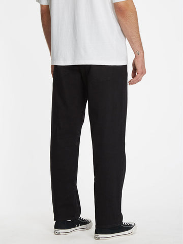 Modown Relaxed Tapered Fit Jeans - Ink Black