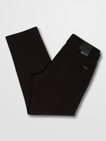 Modown Relaxed Tapered Fit Jeans - Ink Black