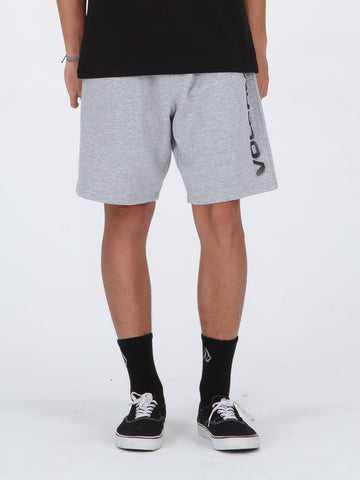 Booker Fleece Short - Heather Grey