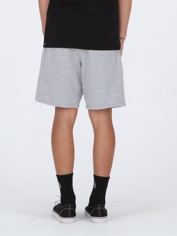 Booker Fleece Short - Heather Grey