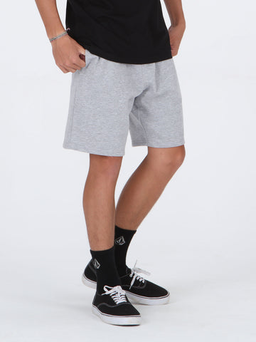 Booker Fleece Short - Heather Grey