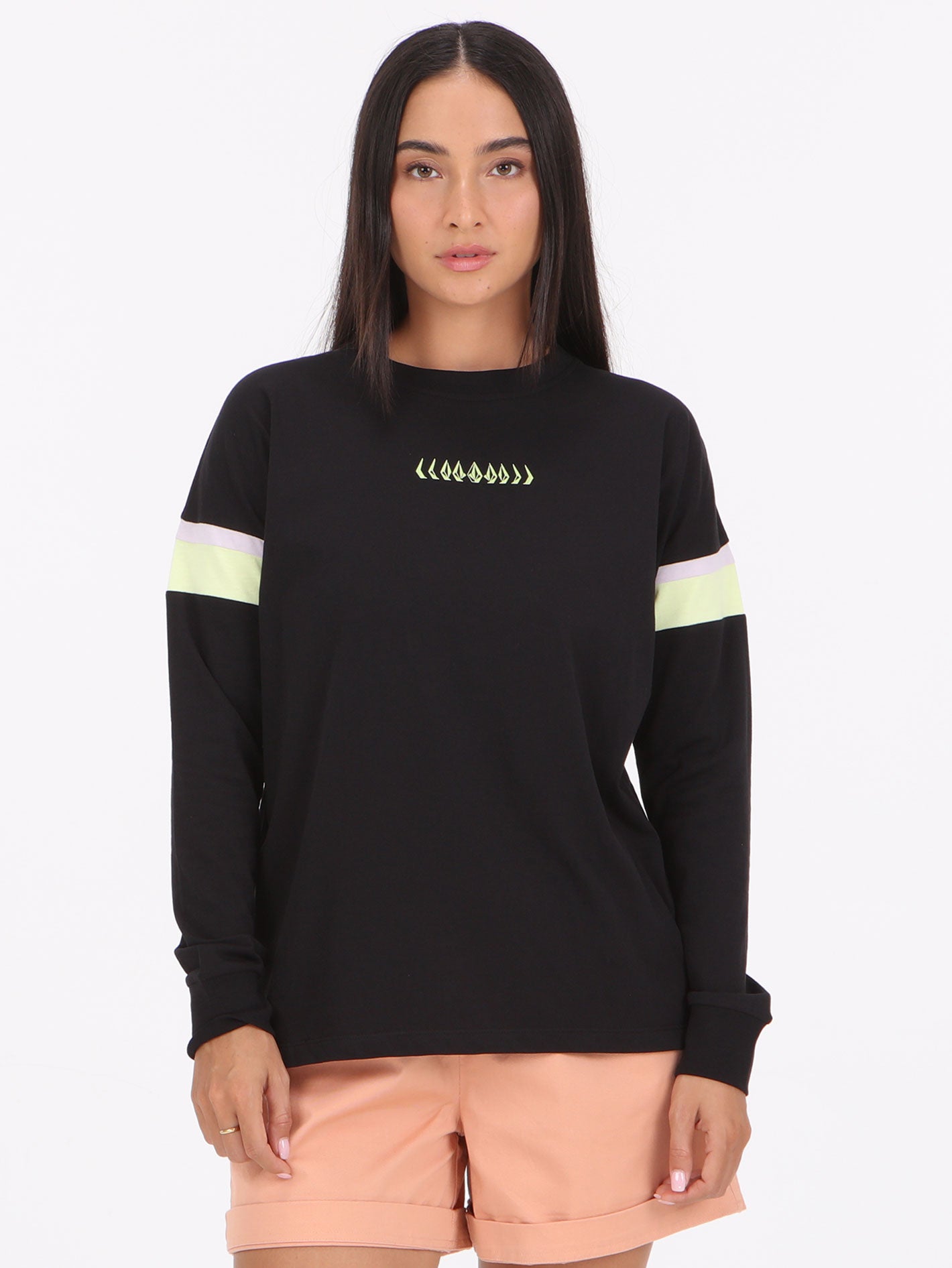 Volcom Synod Long Sleeve Top - Black