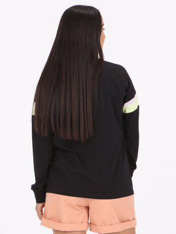 Volcom Synod Long Sleeve Top - Black