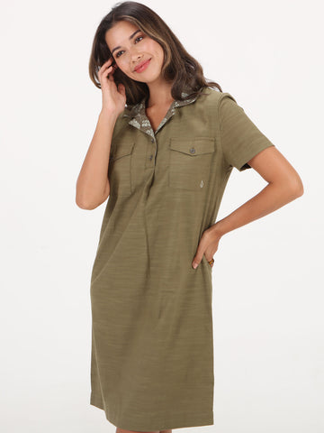 Volcom One Only Dress - Moss