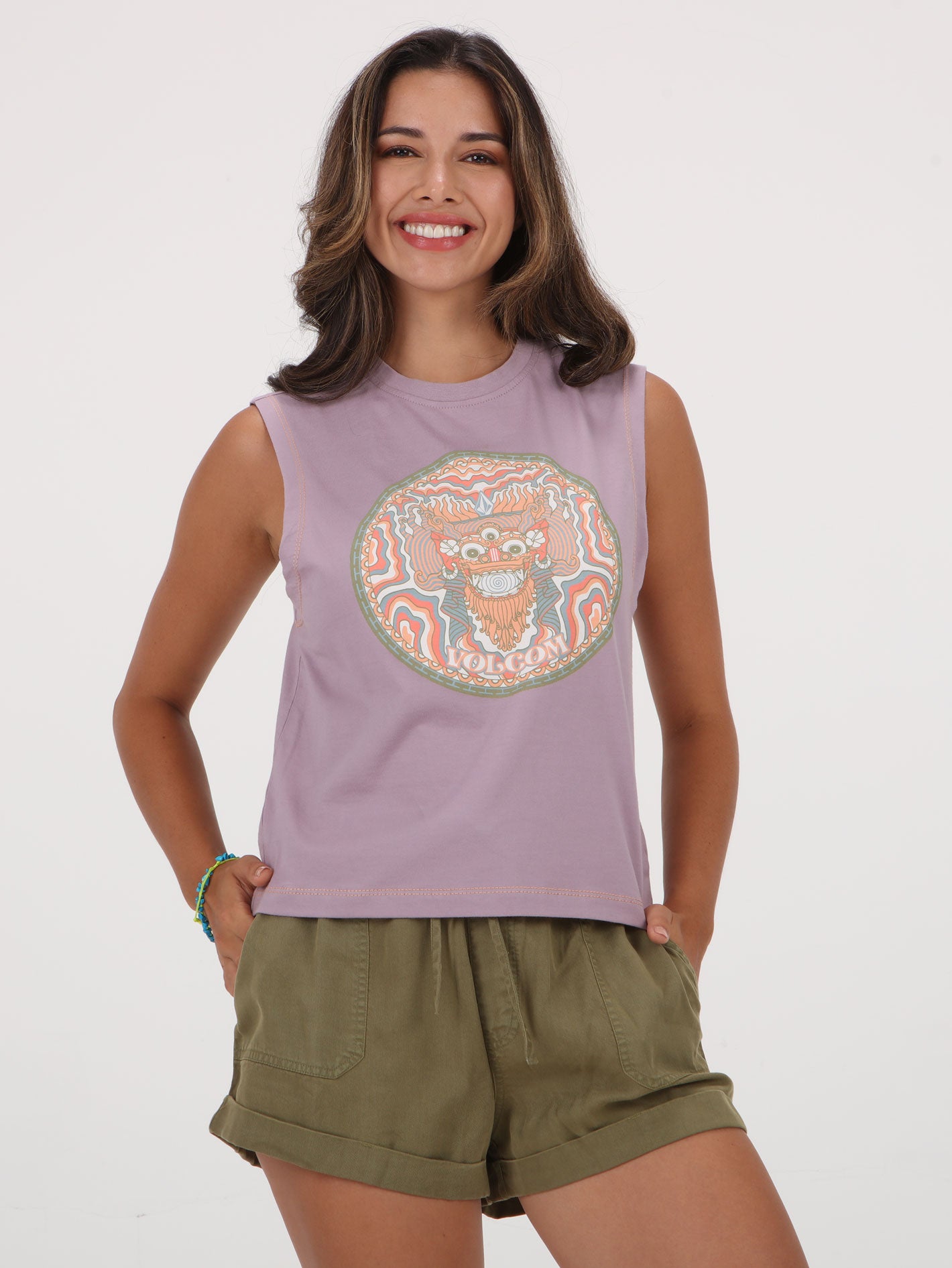 Volcom Labarong Tee - Sea Fog