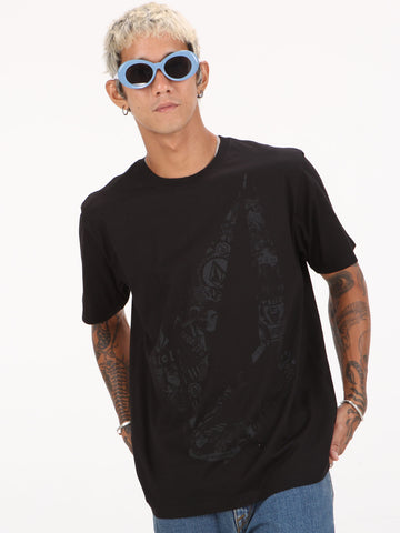 Volcom Biggy Stone Tee - Black