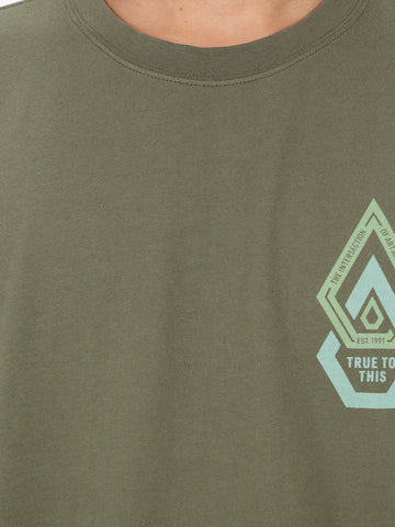 Volcom Entanglement Tee - Expedition Green