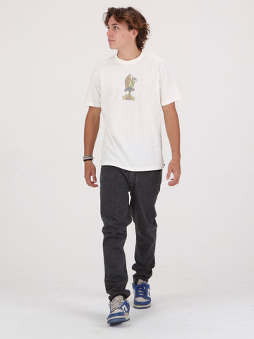 Volcom Skate Vitals Wizard Tee - Off White