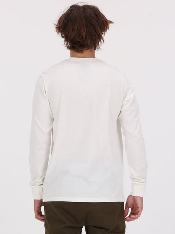 Volcom Circle Dust Long Sleeve Top - Off White