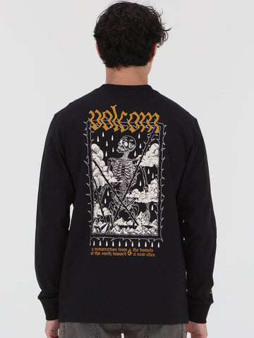 Featured Artist Vaderetro Long Sleeve Top - Black