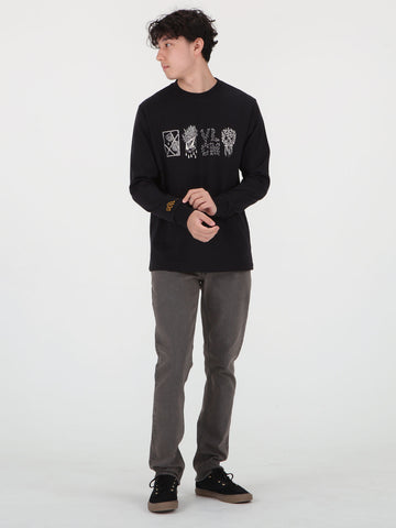 Featured Artist Vaderetro Long Sleeve Top - Black