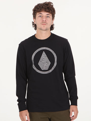 Volcom Griffith Long Sleeve Top - Black