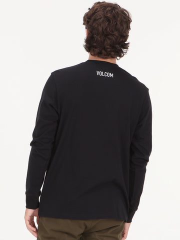 Volcom Griffith Long Sleeve Top - Black