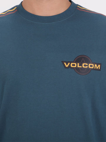 Volcom Dosland Long Sleeve Top - Cruzer Blue