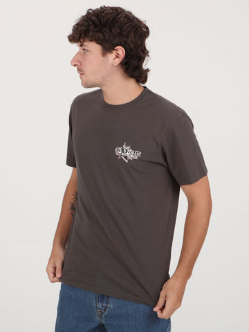 Volcom V Ent Lp Tee - Rinsed Black